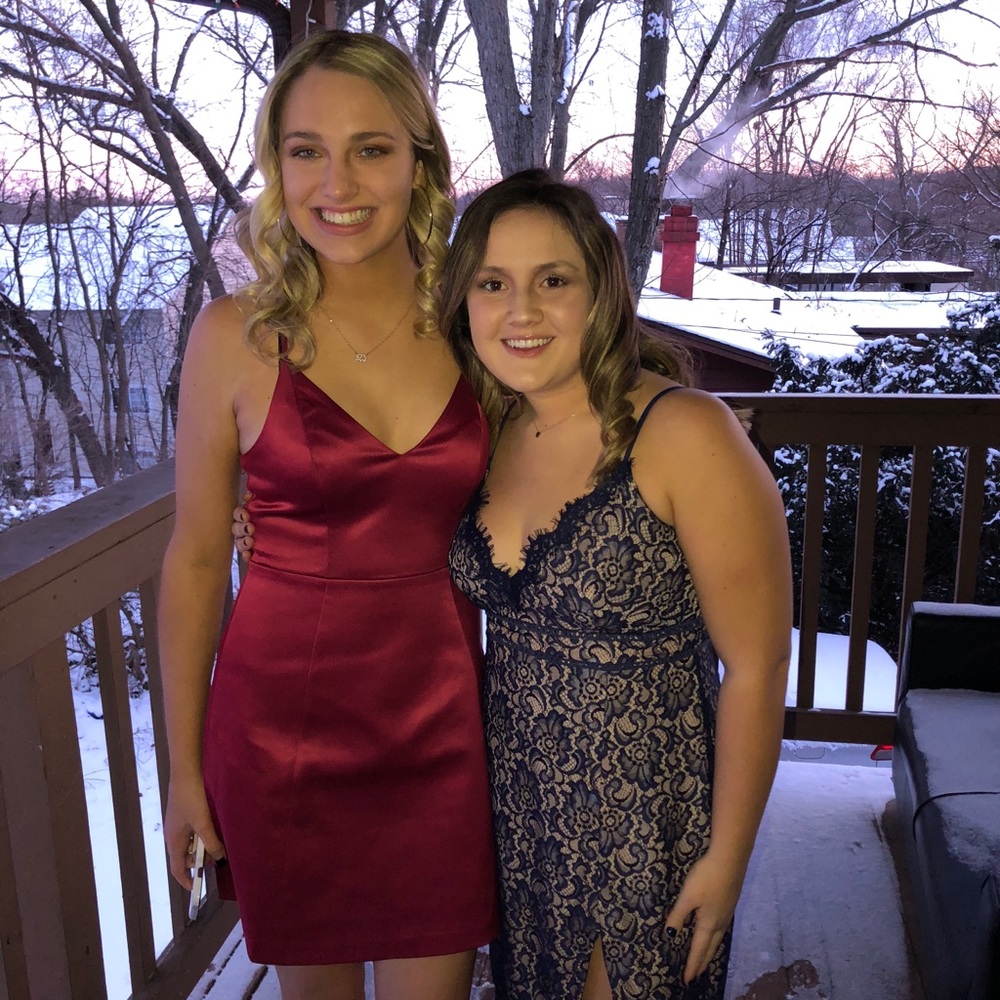 Red dress!